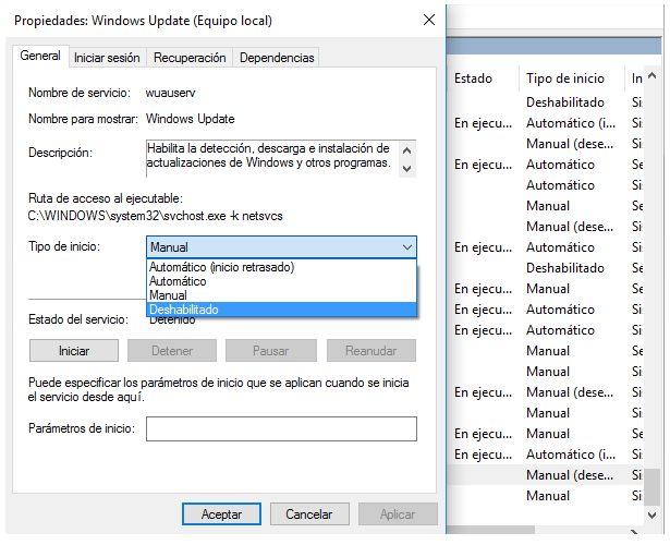Administrador de tareas - Admira